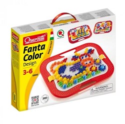 Quercetti jouet mosaïque Fantacolor Design 300 pins créatif
