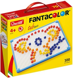 Quercetti jouet mosaïque FantaColor basic 100 pins créatif