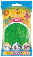 Hama strijkkralen - Groen neon - 1000 stuks - Knutselen