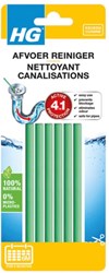 HG afvoerreiniger gootsteen sticks 6 stuks biologisch afbreekbaar