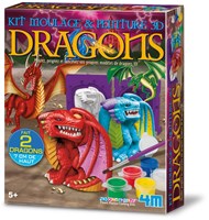 4M Pour And Paint 3D Dragons - Français