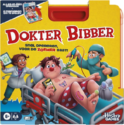 Hasbro Dokter Bibber bordspel vernieuwde editie met geluidseffecten
