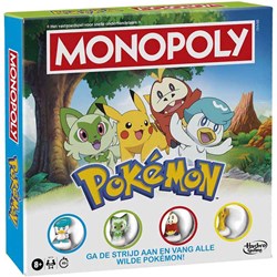 Hasbro Monopoly Pokémon bordspel - Pokémon gezelschapsspel voor kinderen