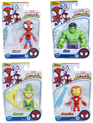 Spidey And Friends Hero Figure - Electro - 1 stuk - willekeurig geleverd