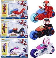 Hasbro Marvel Spidey speelgoedmotor met actiefiguur - Superhelden avontuur