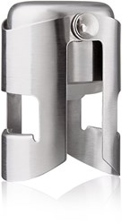 Vacu Vin bouchon champagne argent - bouchon bouteille inox