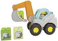Playmobil pelleteuse jouet de chantier - Junior 71684-2