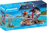 Playmobil Pirates radeau de pirates coffret de construction avec trésor et figurine