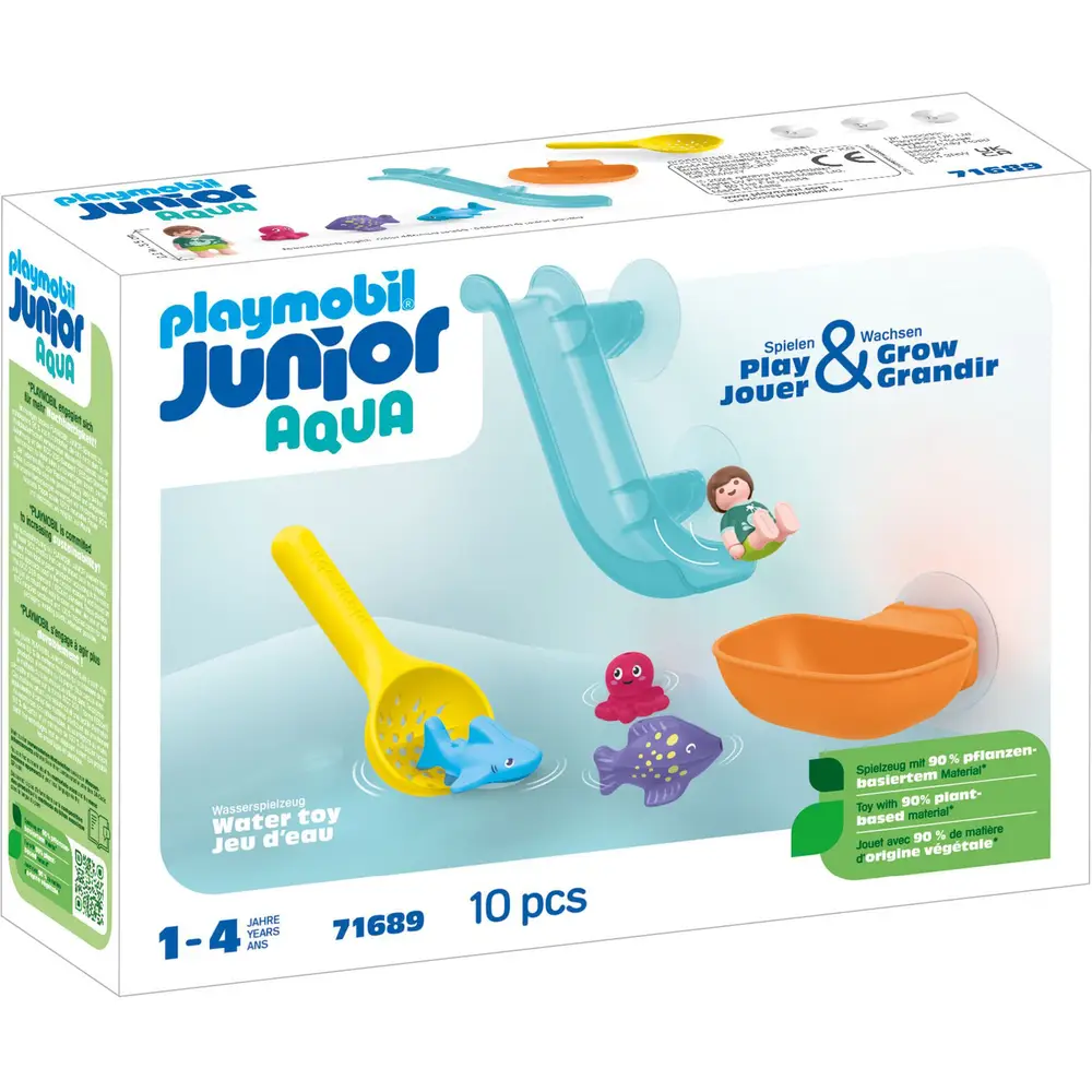 Playmobil jeu de pêche junior avec animaux marins - jouet pour enfants