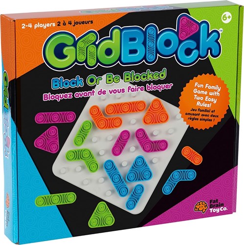 Tomy gezelschapsspel GRIDBLOCK strategisch bordspel voor kinderen-2