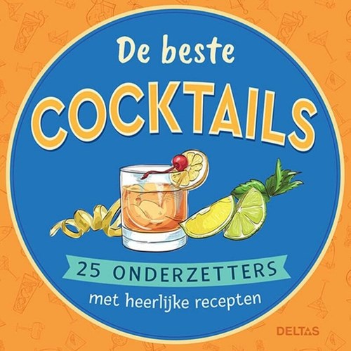 Deltas dessous de verre cocktails - set inspiration 25 recettes