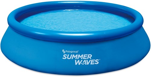 Summer Waves piscine gonflable ronde 366x76 cm avec pompe filtrante-2