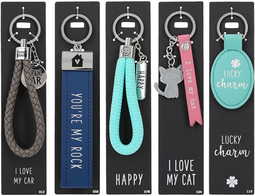 Depesche sleutelhanger blauw - stijlvolle accessoire voor volwassenen-2
