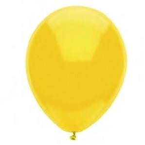 Ballonnen Geel zakje 10stuks 30cm