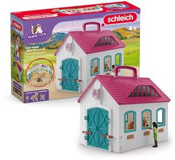 Schleich Horse Club open stal Little Horseshoe speelset paarden