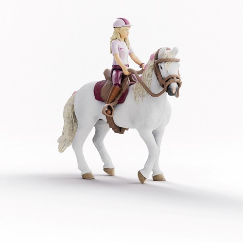 Schleich Horse Club Sofia en Blossom - Speelfiguur Paardenset-3