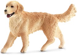 Schleich Farm World Golden Retriever speelgoedhond - realistische dierenfiguur