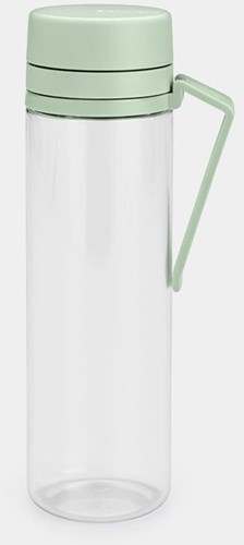 Brabantia waterfles met fruitfilter 0,5L Jade Green - herbruikbaar