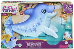 Hasbro FurReal interactieve dolfijn knuffel Dazzlin Dimples - speelgoed