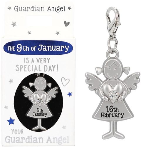 Depesche pendentif ange gardien argenté pour enfants - bijou cadeau-3