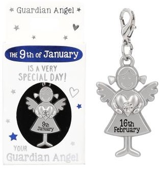 Depesche Pendentif ange gardien - 365 jours de chance porte-clés ange-3
