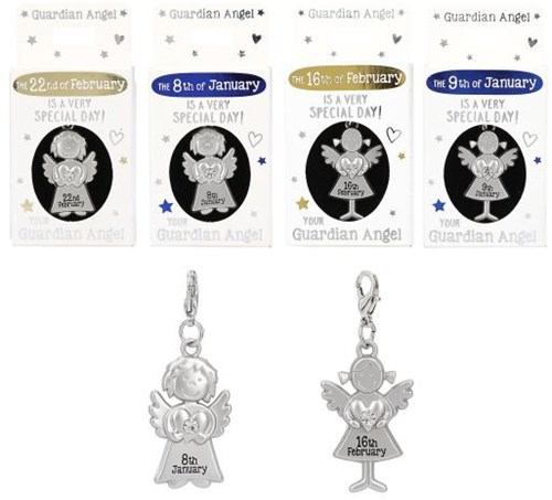 Depesche Pendentif ange gardien - 365 jours de chance porte-clés ange