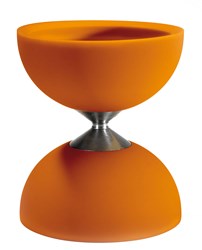 Eureka Rubberen Diabolo 105 speelgoed oranje - Acrobat jongleren