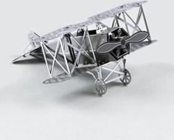 Eureka modelbouw vliegtuig Fokker D-VII metaal 3D puzzel