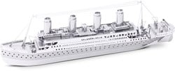 Eureka modelbouw 3D puzzel Titanic Ship metaal - Metal Earth
