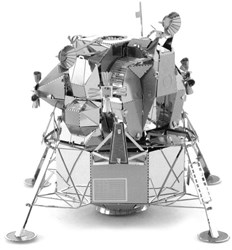 Eureka coffret de construction Metal Earth Apollo Lunar Module argent - puzzle 3D