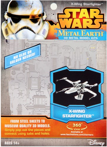 Eureka kit de construction Star Wars X-Wing - Modèle en métal - Puzzle 3D-2