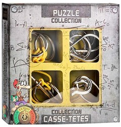 Eureka Puzzle Collection - Expert metal puzzles collection