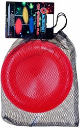 Eureka planche d'équilibre jouet Acrobat avec bâton - rouge 23,5 cm