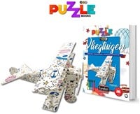 Eureka 3D Puzzle Books Kleur- en Puzzelboek - Vliegtuigen-2