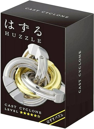Eureka breinpuzzel - Huzzle Cast Cyclone metalen denkspel