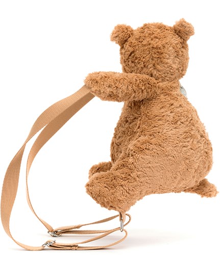 Jellycat rugzak beer Bartholomew - zachte knuffel rugzak kind-3