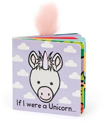 Jellycat unicorn kartonboekje If I Were a Unicorn - fantasie boek
