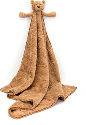 Jellycat knuffeldeken Bartholomew Bear 56x70 cm babydeken
