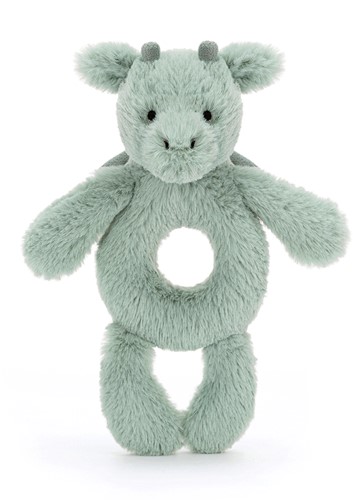 Jellycat Rammelaar Bashful Draak 