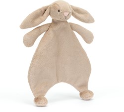 Jellycat Knuffeldoekje Bashful Beige Konijn 