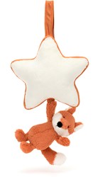 Jellycat muziekknuffel Bashful Fox Cub - zachte speelknuffel