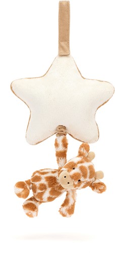 Jellycat Muziekknuffel Bashful Giraffe 