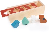 Mentari boîte à formes animaux en bois - jouet éducatif animaux