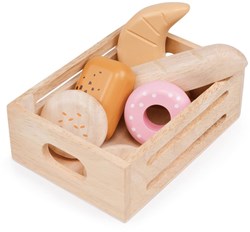 Mentari panier de boulanger jouet - accessoire de jeu d'imitation