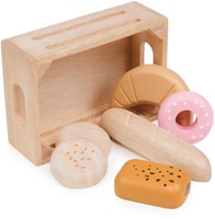 Mentari panier de boulanger jouet - accessoire de jeu d'imitation-2