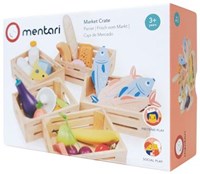 Mentari panier jouet poissons - jouet en bois pour enfants-3