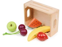Mentari panier de fruits en bois - set de jeu pour enfants-2