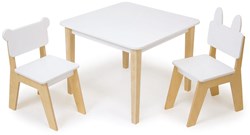 Mentari houten tafel en stoelen set voor kinderen - speelmeubel