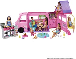 Mattel Barbie camper speelgoedauto - droomcamper speelset met accessoires