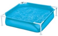 Summer Waves piscine tubulaire 122x122x30 cm bleu piscine enfant jardin